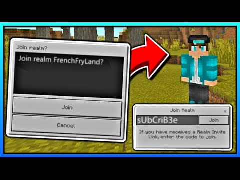FryBry - Join My MCPE REALMS SMP 2021! (Realm Code) - Minecraft Pocket Edition