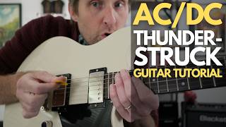 Thunderstruck by AC/DC Guitar Tutorial - Guitar Lessons with Stuart!