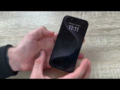 Enable & disable Always On Display on Apple iPhone 15 Pro / Max; Edit lock screen DIY