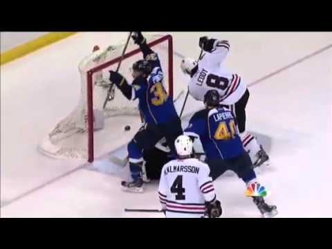 Barret Jackman OT Goal 2014 Stanley Cup Playoffs WCQF Game 2
