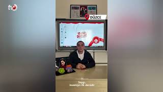 Gölyaka’da “Öğretmenine Dokunma” Çağrısı Duygulandırdı