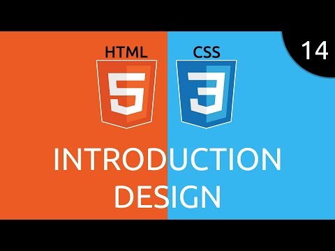 HTML CSS 14 introduction design