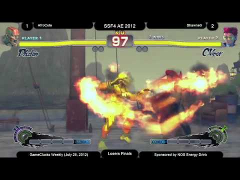 AfroCole (DH) vs Shawne0 (VI) - Losers Finals - AE 2012 - Thursdays @ GameClucks #19