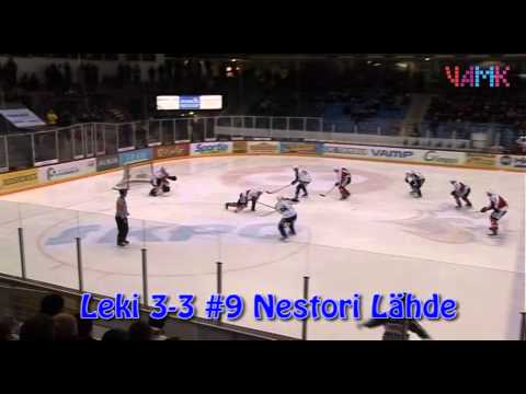 Vaasan Sport vs. Leki Hockey highlights 15.01.2014
