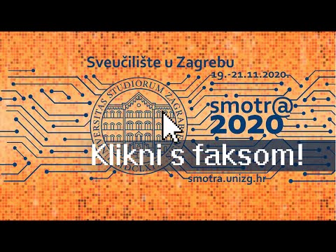 Smotra Sveučilišta 2020: Petak 20.11.