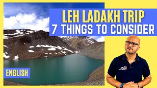 What are the things to consider for Leh Ladakh tri