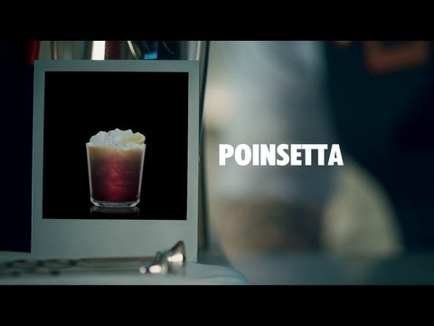 POINSETTA DRINK RECIPE - HOW TO MIX