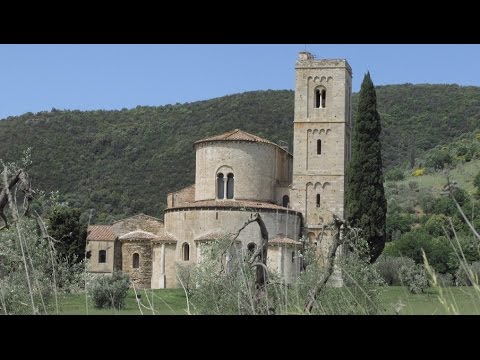 Tuscany, Italy:  Abbey of Sant'Antimo