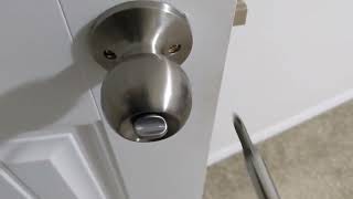 Door Knob Installation & Replacement | Non Locking or Interior Locking Door Knob