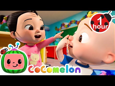 Learn Your Body Parts! | Cocomelon 1 HOUR Compilation | Home Learning for Kids 🖍️