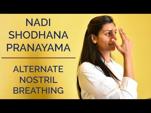 Nadi Shodhana Pranayama: Alternate Nostril Breathing | SRMD Yoga