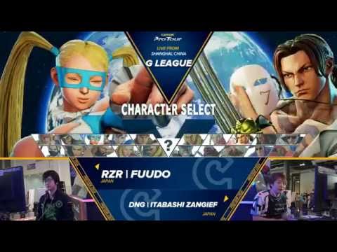 SFV: RZR | Fuudo vs DNG | Itabashi Zangief- G-League 2016 Top 8 - CPT 2016