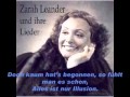 Zarah Leander: mit roten Rosen fängt die Liebe ...