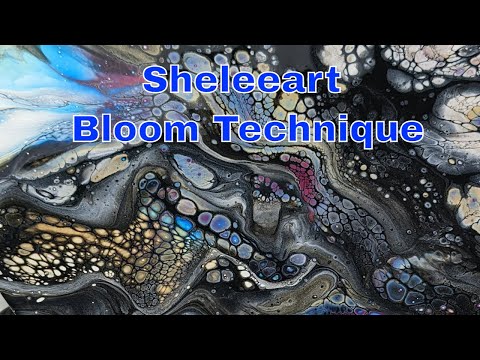 Sheleeart Bloom Technique in the making | Watch as I learn the Bloom Technique with a little swipe.