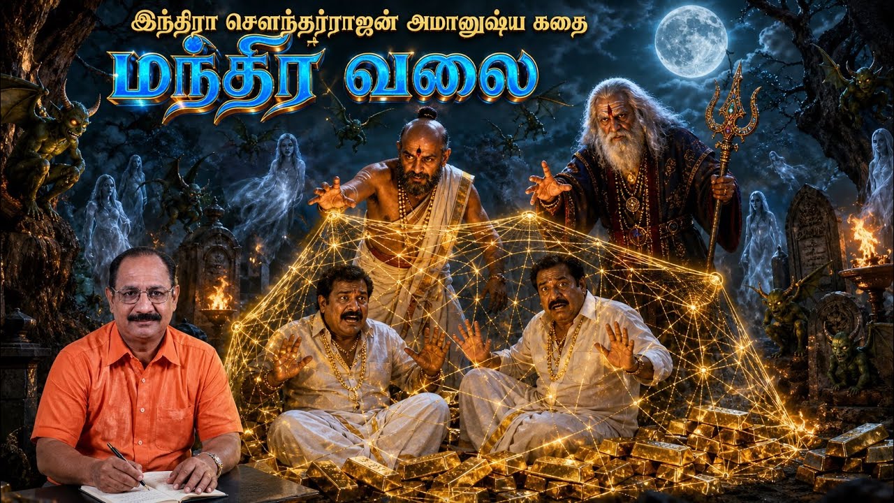 Mandhira Valai | மந்திர வலை | Indira Soundarajan | Crime Thriller Tamil Story 