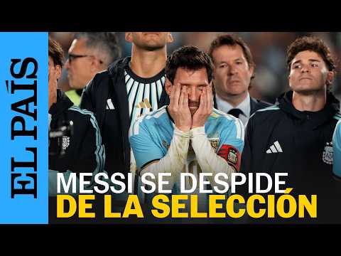 Drones y fuegos artificiales: Así despidieron a MESSI en el MONUMENTAL en ARGENTINA | EL PAÍS