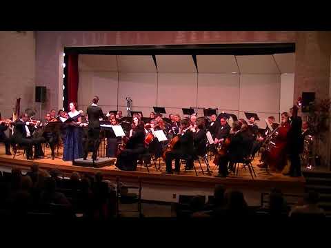 Joliet Symphony Orchestra 2018-04-21 (3/9) Io Non Credo, by WA Mozart, sung by Anna Valcour