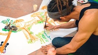 PAINTING MY DREAM TREEHOUSE