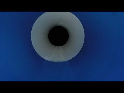 Aqua Park Arsenal Orăștie: Topoganul ”Black Hole”, Iulie 2018.