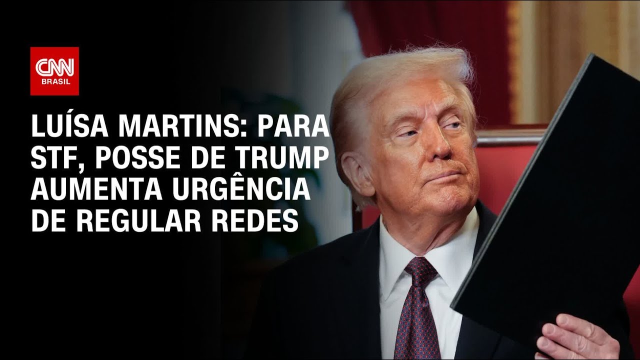 Luísa Martins: Para STF, posse de Trump aumenta urgência de regular redes | BASTIDORES CNN