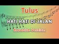 Tulus Hati Hati Di Jalan Karaoke Lirik Tanpa Vokal By Regis