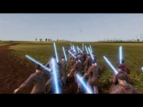 UEBS 2 | How strong is the Laser Knight? Can 100k Laser Knights defeat 50k modern US soldiers?