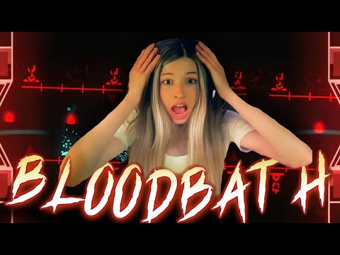 MY 10TH EXTREME DEMON!! - "BLOODBATH" 100%,  by riot and more!! | Geometry Dash