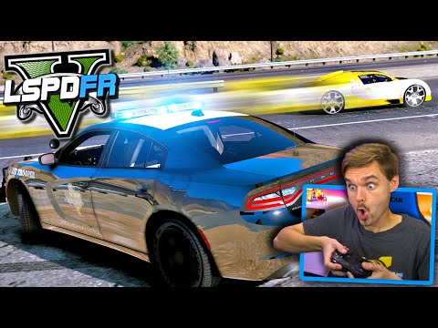 DON'T speed in Texas! (LSPDFR GTA 5 Police Mod) #GTA5LSPDFR