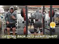 BIG LEG DAY W/ NATURAL BODYBUILDER JORDAN HUNTER | GETTING BACK INTO HEAVY SQUATS POST INJURY