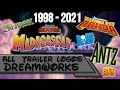 All DreamWorks Trailer Logos 1998 2021