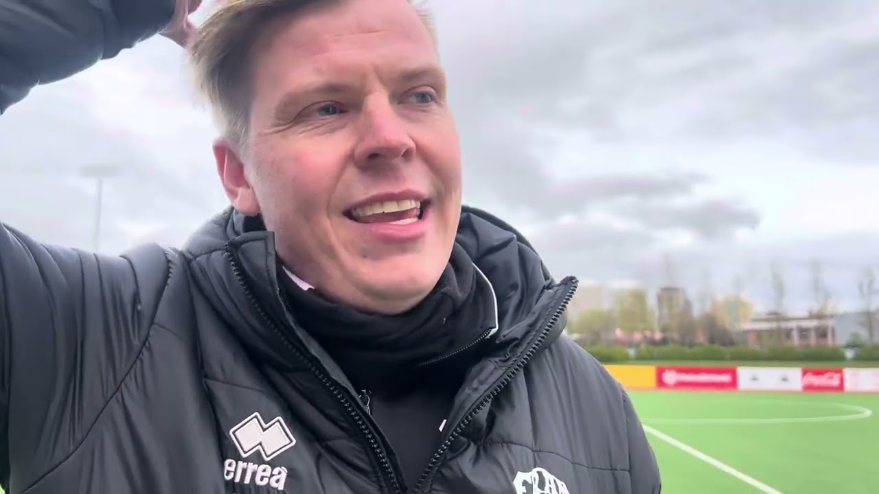 Óskar Smári eftir 7-1 tap: Furðulegt en satt þá líður mér bara vel
