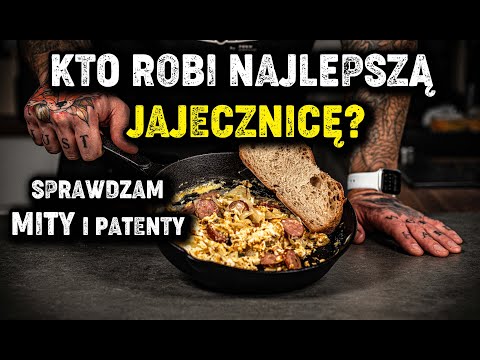 KTO ROBI NAJLEPSZĄ JAJECZNICĘ? - Sprawdzam mity oraz testuję przepisy na idealne jajka - Foxx Gotuje