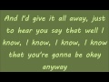 HAIM - The Wire Lyrics 