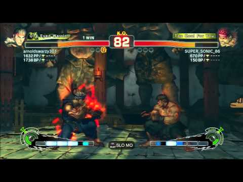SF4 AE- Evil Ryu Vs Ryu