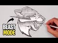 How To Draw Mr Beast Logo in Chrome | Sketch Tutorial