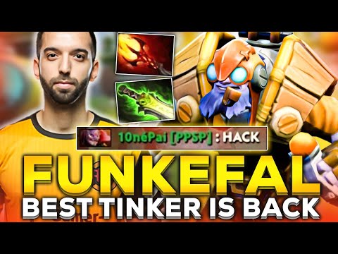 FUNKEFAL World Most Aggressive And Fastest Tinker is Back To Dota 2