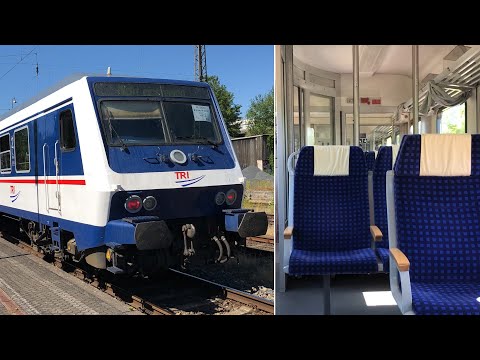 n-Wagen der Train Rental GmbH (TRI) im Sondereinsatz: Mitfahrt im RE-Sprinter Köln Hbf - Bonn-Beuel