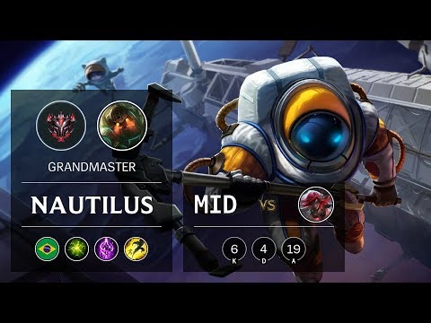 Nautilus Mid vs Katarina - BR Grandmaster Patch 10.2