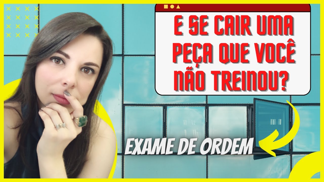 Como fazer qualquer peça na segunda fase da OAB