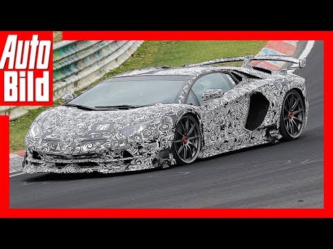 Lamborghini Aventador SV Jota Erlkönig (2018) Details/Erklärung