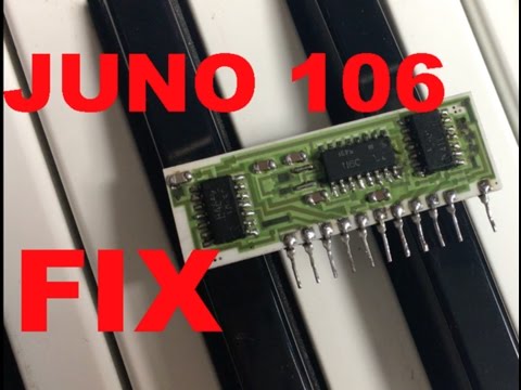 Juno 106 Voice Chip Repair