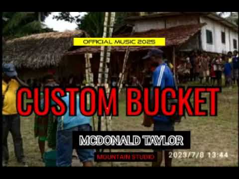 CUSTOM BUCKET (GO BEK ANGORAM )2025 MCDONALD TAYLOR (MT STUDIO)