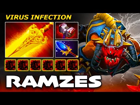 Ramzes666 LIFESTEALER [S Tier CARRY 7.35d] - Full Match Dota Class