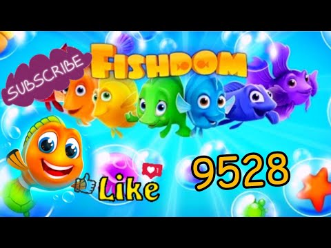 fishdom 2022, no Boosters, 9528  level - прохождение без бустеров, 9528 уровень.