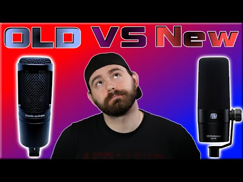 Audio Technica AT2020 vs Presonus PD-70 (Condenser vs Dynamic)