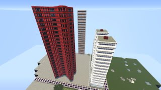 preview picture of video 'Minecraft City Tower 2-2'