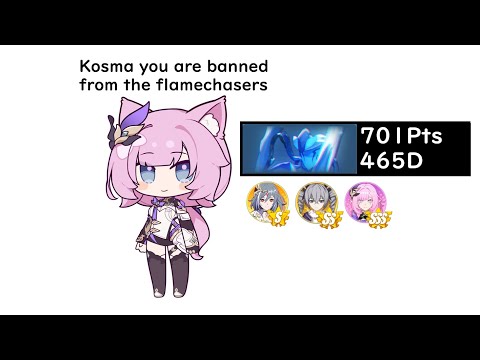 HI3 SEA EX Abyss | Nirvana 465D QUA Kosma 701+ Pts (SSS MPE S0 HOS SS) Dudu 4*