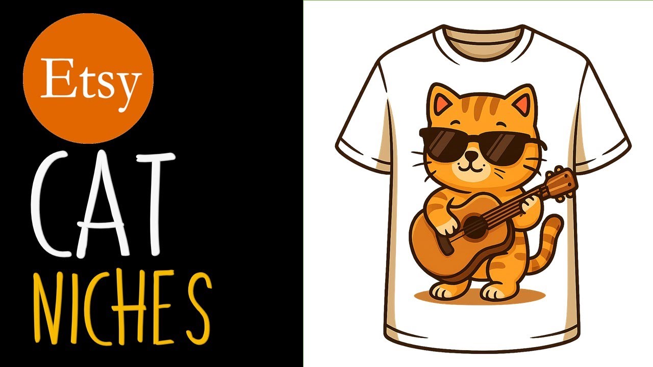 5 Cat Niches That Sell on Etsy