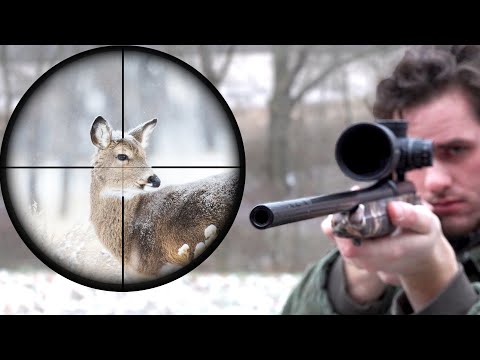 INSANE Scope Cam Deer Hunting! (HEADSHOT)