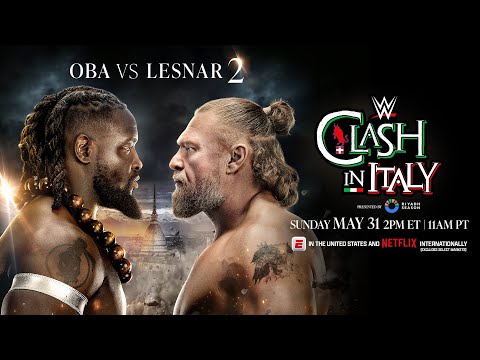 Oba Femi vs. Brock Lesnar: WWE Clash in Italy Hype Package